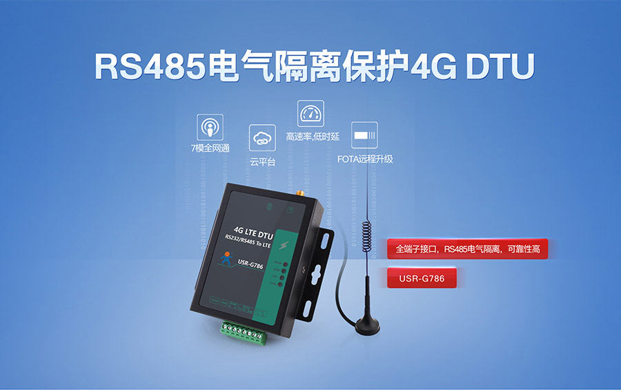 ȫW(wng)ͨ4G LTE DTU(lin)W(wng)K|RS485늚xo4G DTU