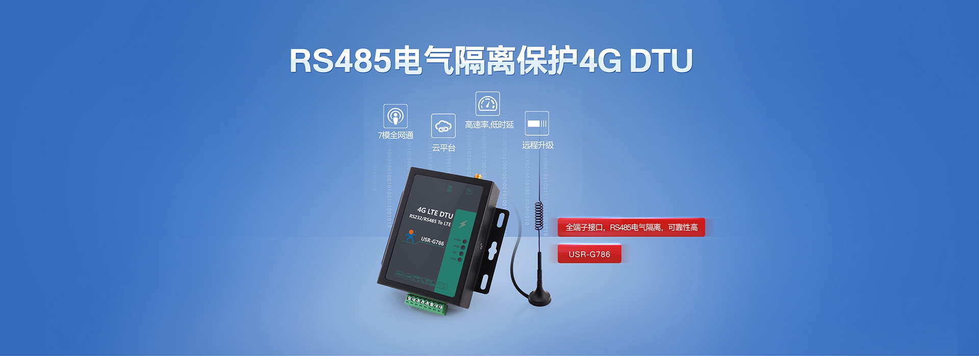 ȫW(wng)ͨ4G LTE DTU(lin)W(wng)K|RS485늚xo4G DTU
